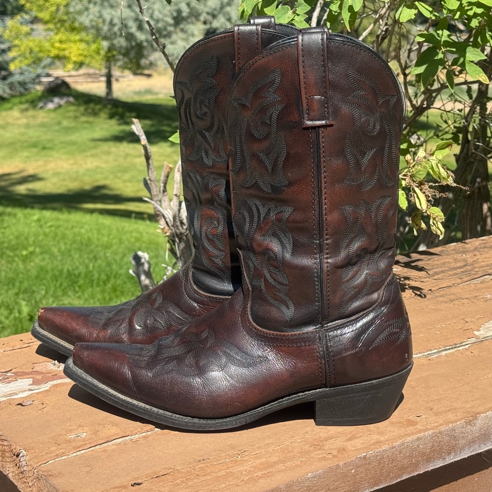 Laredo Cowboy Boots Mens 10/Womens 11 Extra Wide